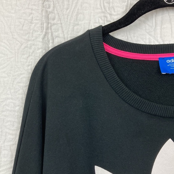 Adidas Rita Ora Women's Black Sweatshirt with Multicolor Sheer Accents - Picture 4 of 16